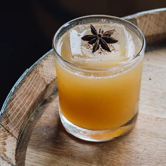 Cinnamon Maple Whisky Sour